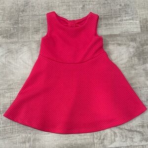 Kate Spade Vibrant Pink Textured Kids Dress size 3T